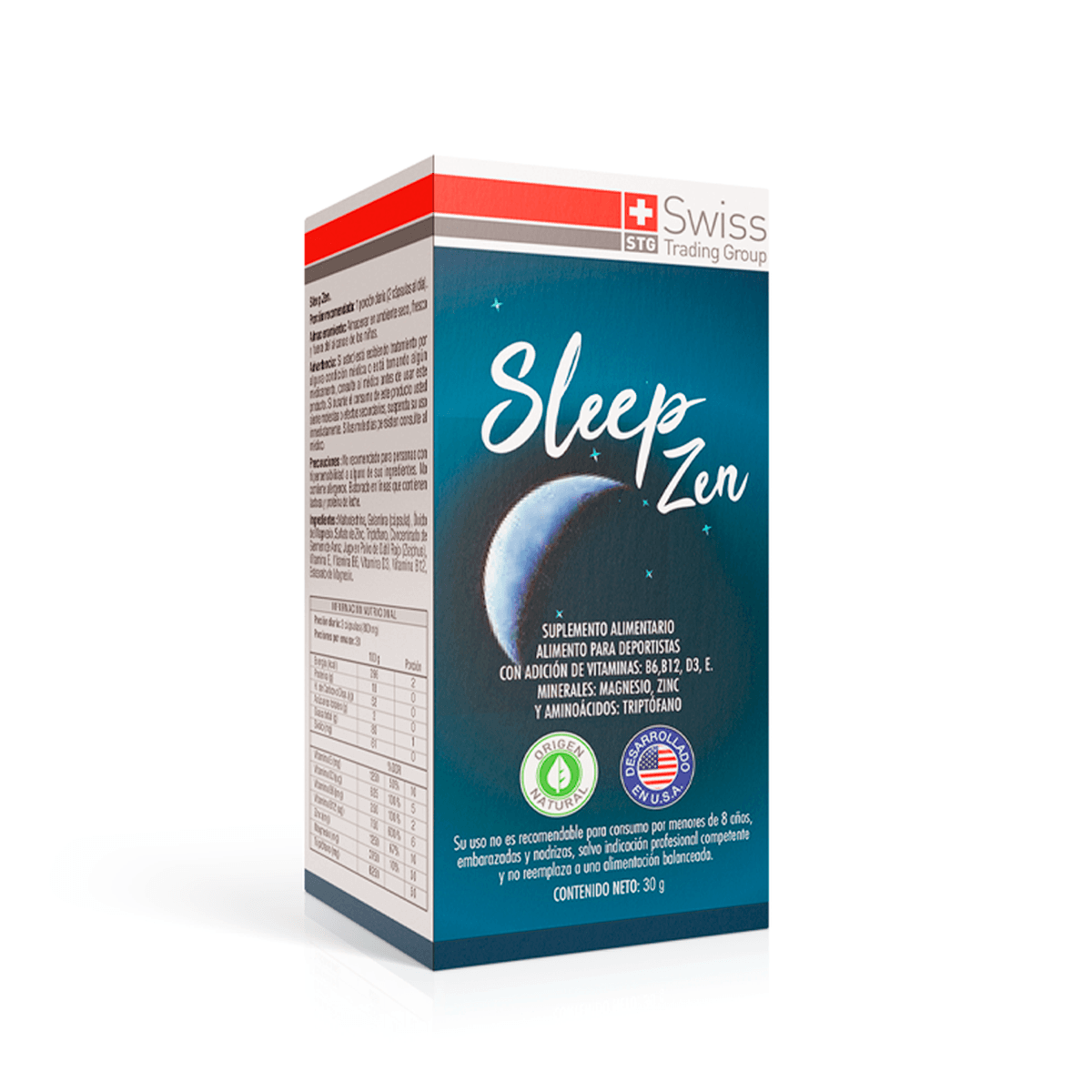SleepZen Pro - Solución Natural para el Insomnio y Estrés Nocturno