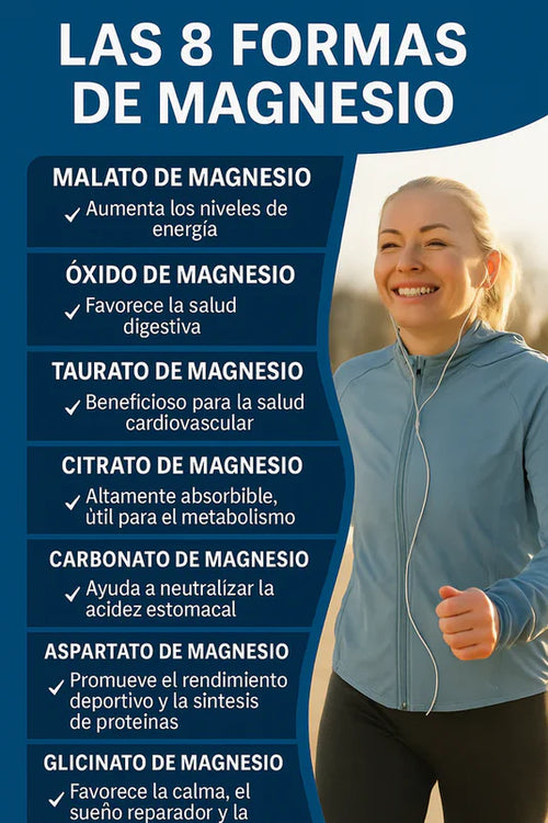 Magnesio Complex 8 en 1  – 1000 mg