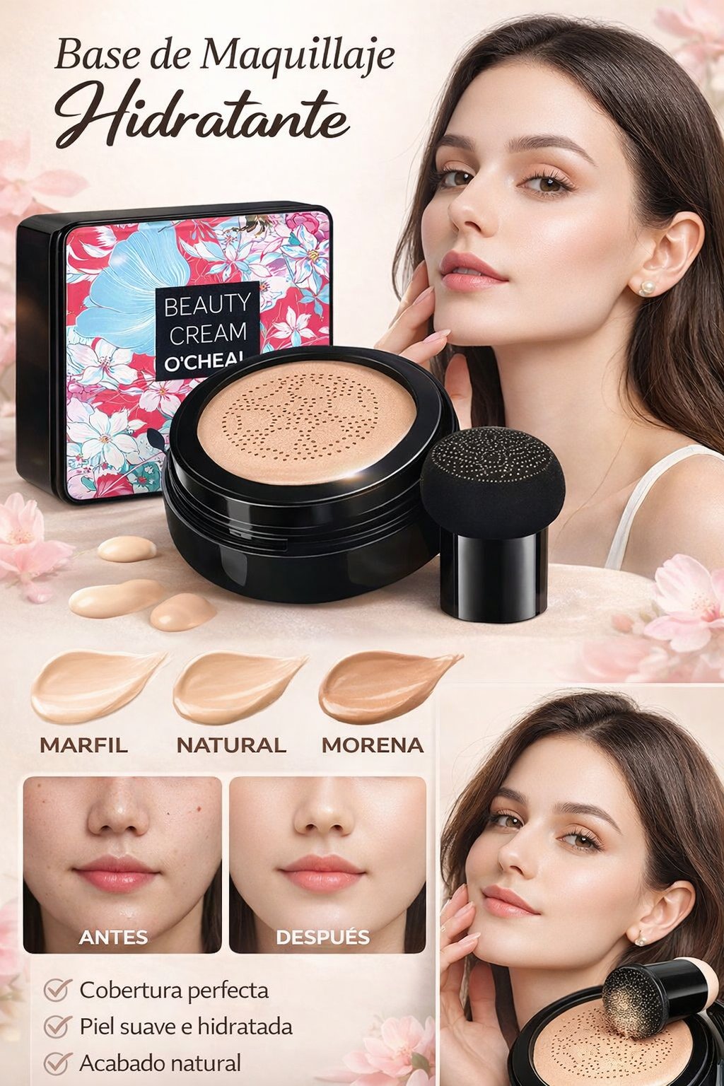BB CREAM - Base Maquillaje Hidratante