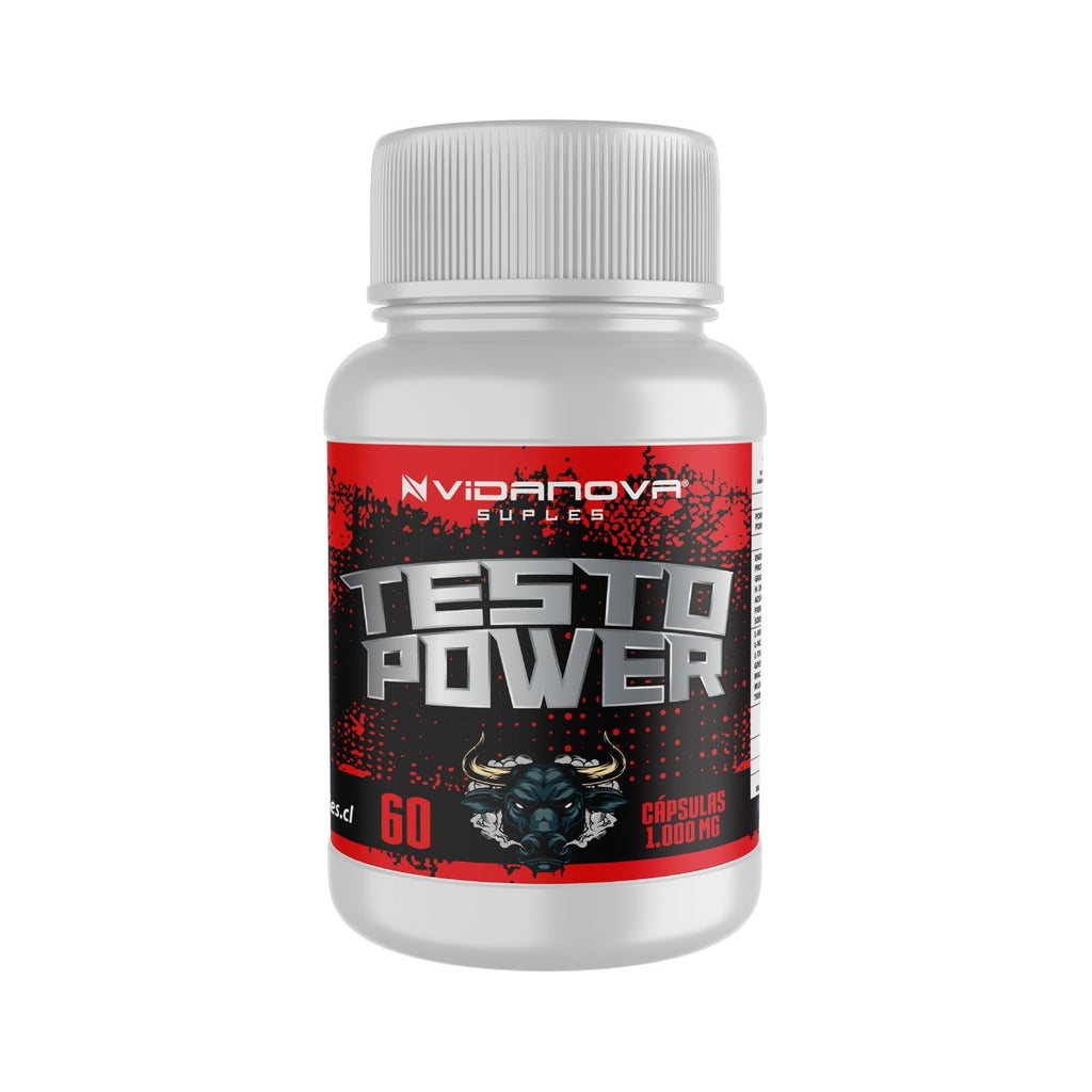 TESTO POWER - Energía Masculina - 1000mg 60 CAPS