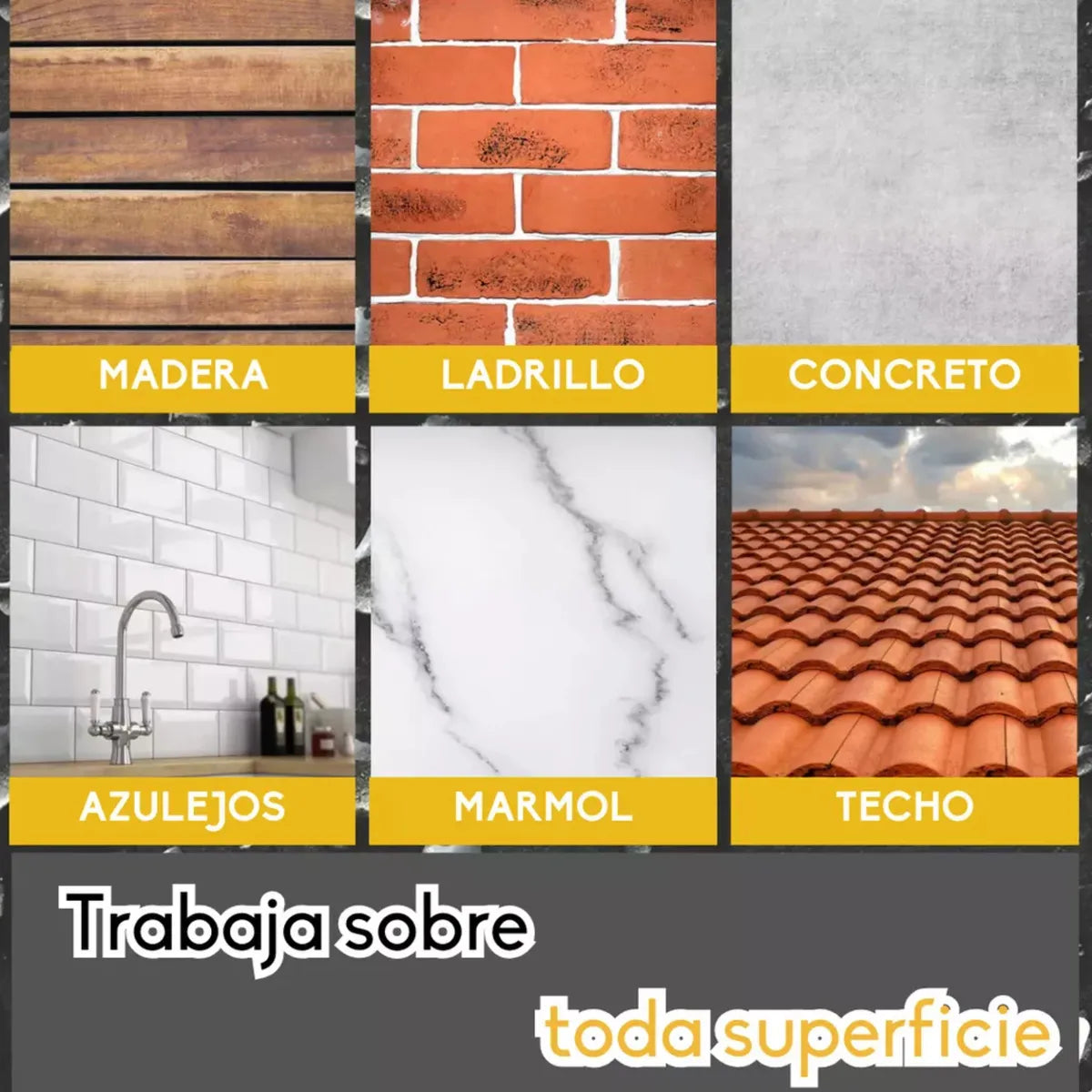 Sellador Adhesivo Impermeable para Filtraciones y Grietas